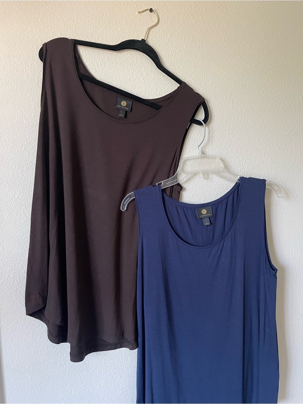 Set of 2 Flowy Tanks by JM Collection L